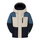 Kamik Winterjacke Gideon (wind- und wasserdicht, reflektierend) beige/blau Jungen